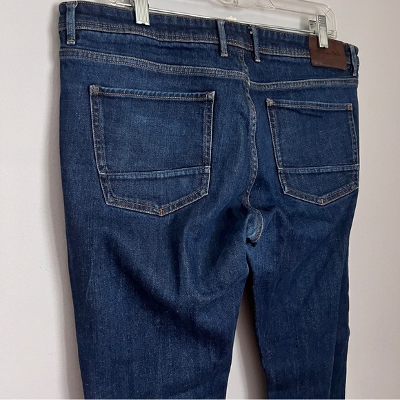 MASSIMO DUTTI Men’s Regular Fit Straight Leg Jeans Size 36 EUC - Picture 4 of 9